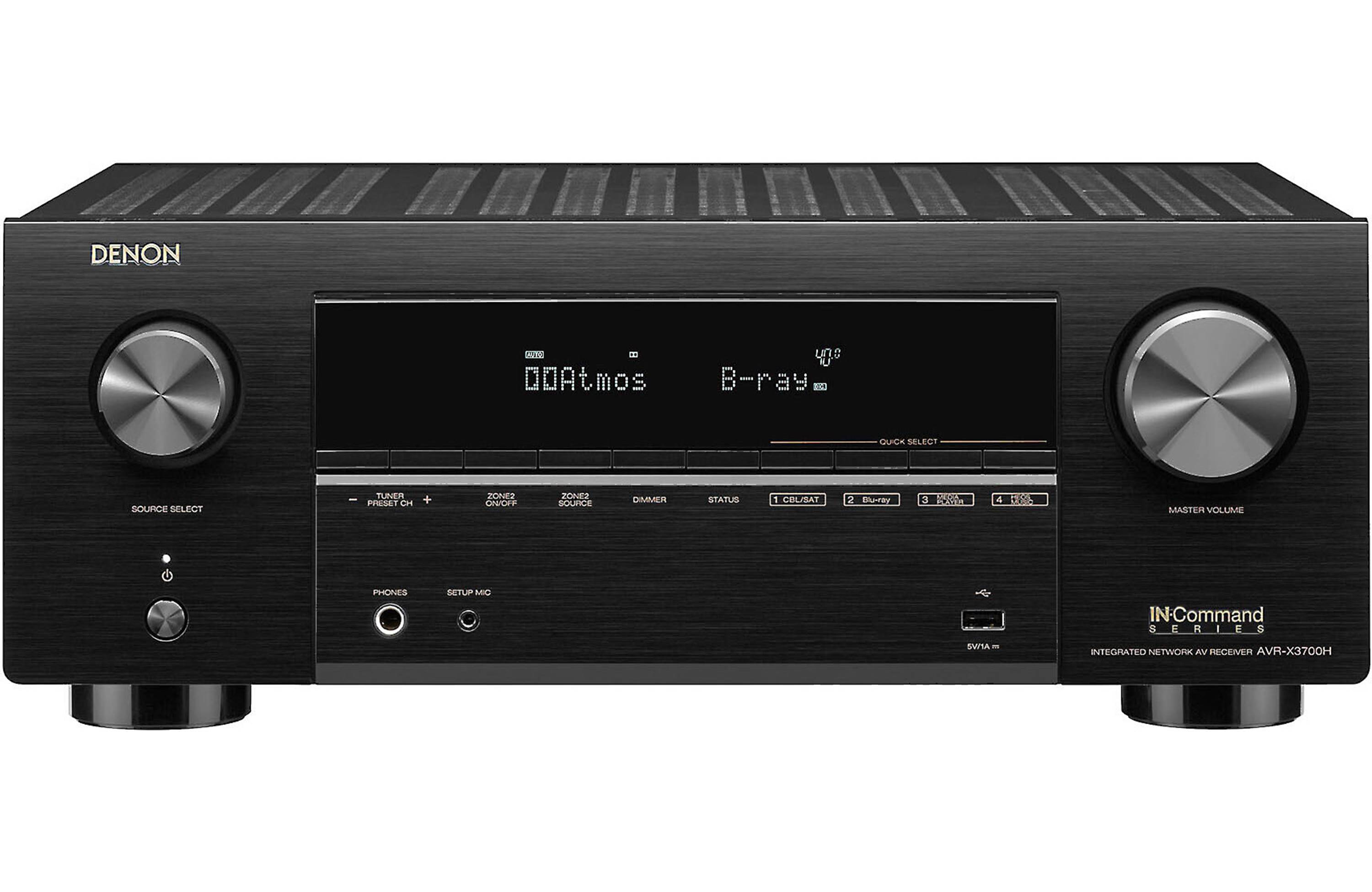 DENON AVR-X3700H (2020 model) -9.2 channel 4K Ultra HD AV receiver