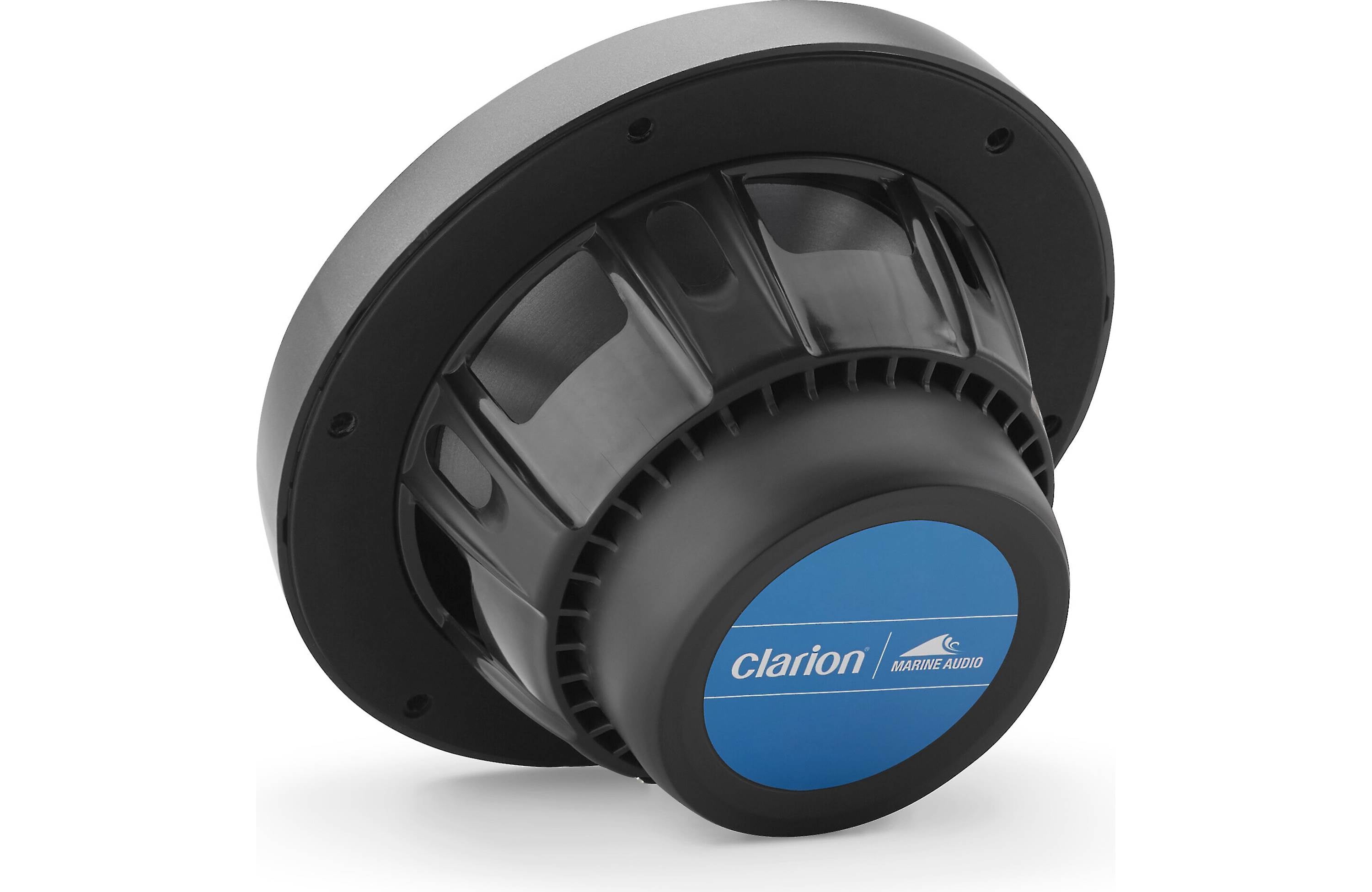 Clarion CMSP-651-SWG 6.5 Inch Premium Marine Coaxial Speakers Pair with Sport Grilles