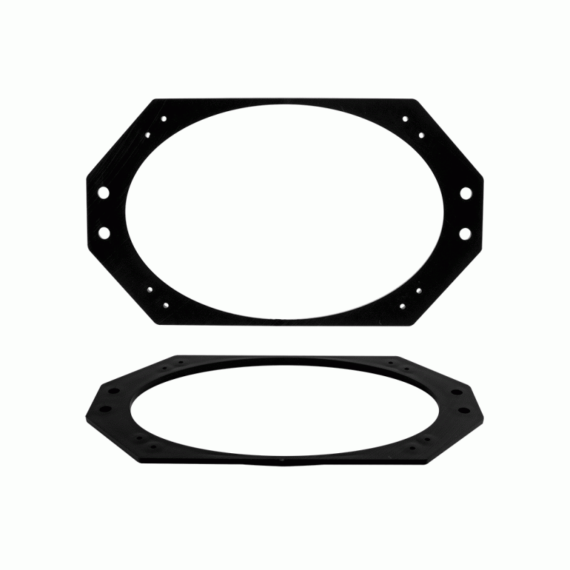 82-1011 Speaker Adapters 4x6 Inch - Wrangler 1997-2006