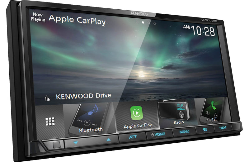 Kenwood DMX7706S 6.95" Apple Car Play and Android Auto Multimedia Receiver