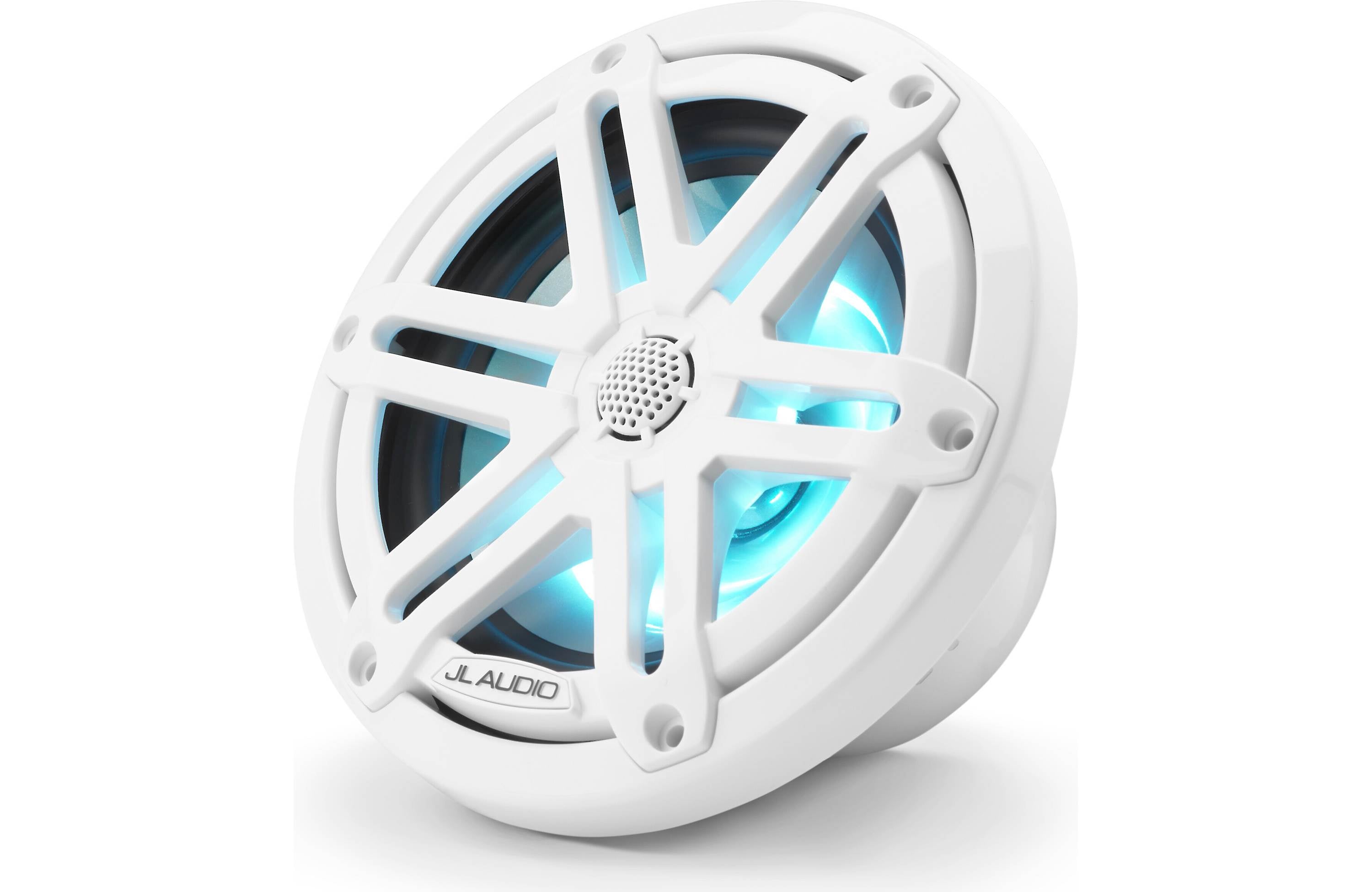 JL Audio M3-650X-S-GW-I 6.5" Marine Speakers with LED Lights