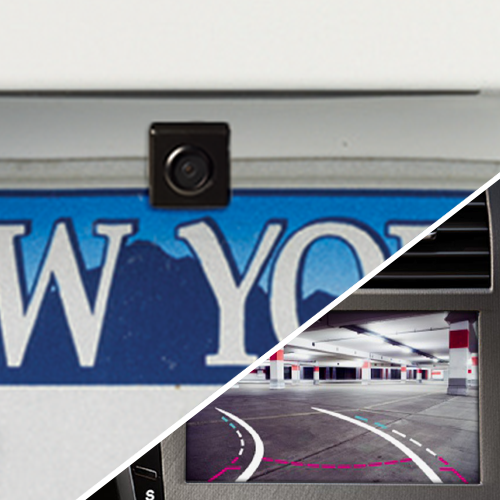 Voxx ACA801 License Plate Mounted Back-up Camera