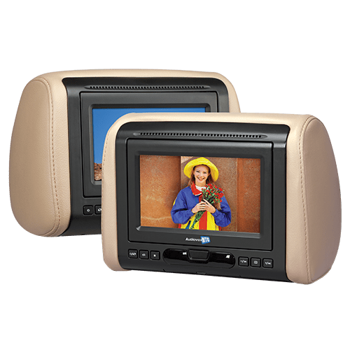 Audiovox AVXMTGHR1DA - 7 inch headrest monitor with built-in DVD player - Freeman's Car Stereo