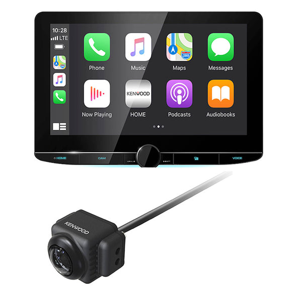 Kenwood DMX1057XR Digital Receiver & CMOS-740HD HD Rear View Camera