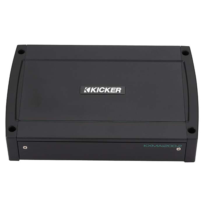 Kicker 48KXMA12002 Class D 2-Channel Marine Amplifier 300 Watts x 2