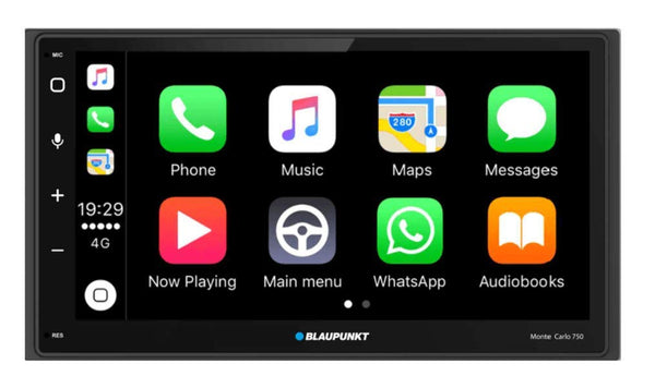 Blaupunkt Monte Carlo 750 - 6.75" Wireless Apple CarPlay and Android Auto Receiver