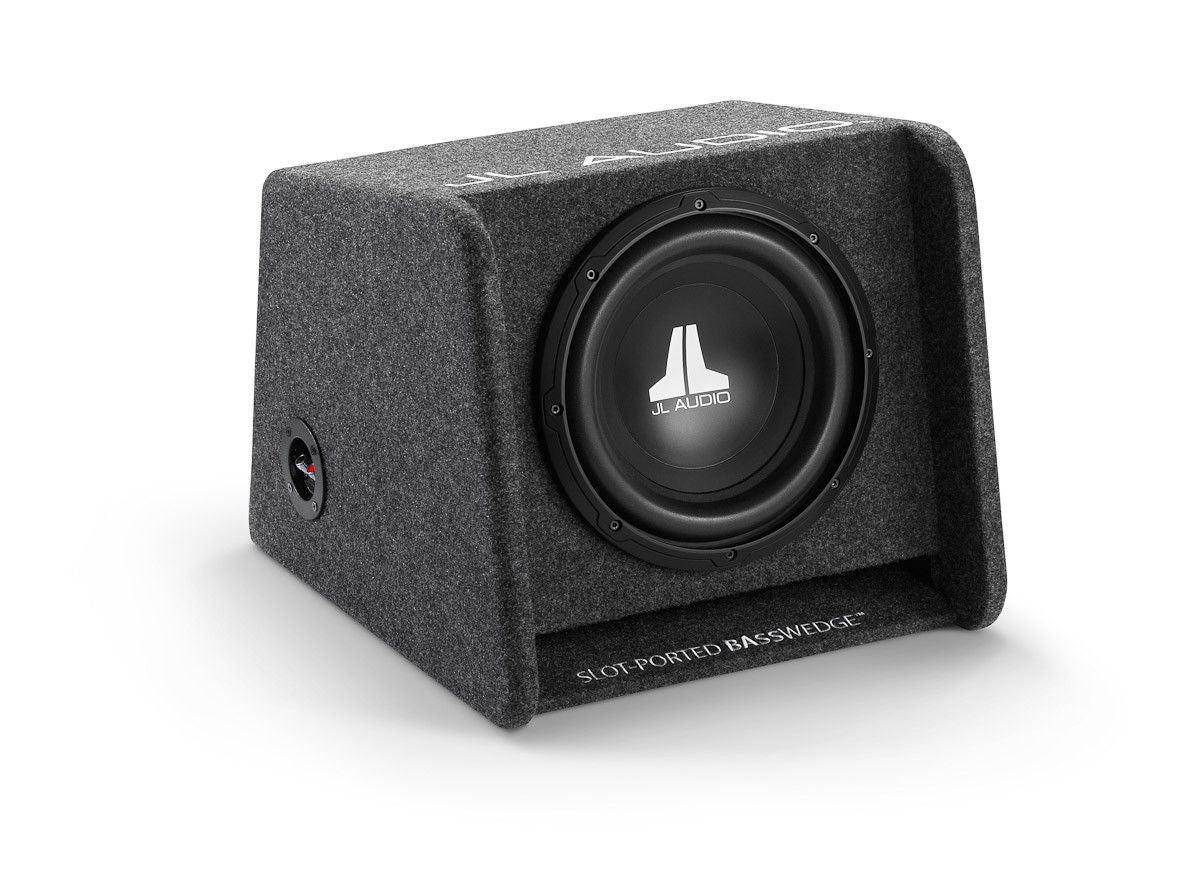 JL AUDIO CP110-W0v3 - Single 10W0v3 BassWedge, Ported, 4 Ω - Freeman's Car Stereo