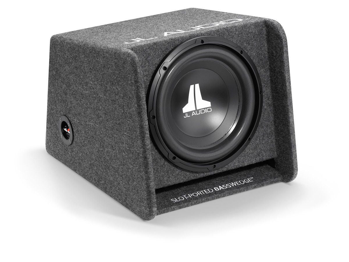 JL AUDIO CP112-W0v3 - Single 12W0v3 BassWedge, Ported, 4 Ω - Freeman's Car Stereo