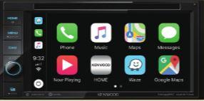 Kenwood DDX5706S 6.2" Apple CarPlay DVD Receiver with Bluetooth - Freeman's Car Stereo