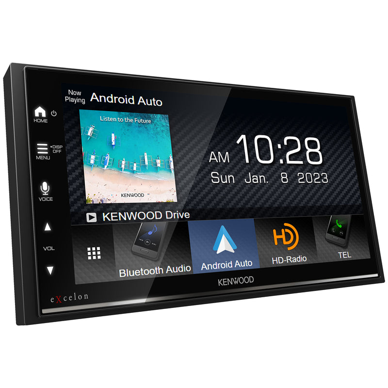 Kenwood Excelon DMX709S 6.8" Apple CarPlay and Android Auto Multimedia Receiver