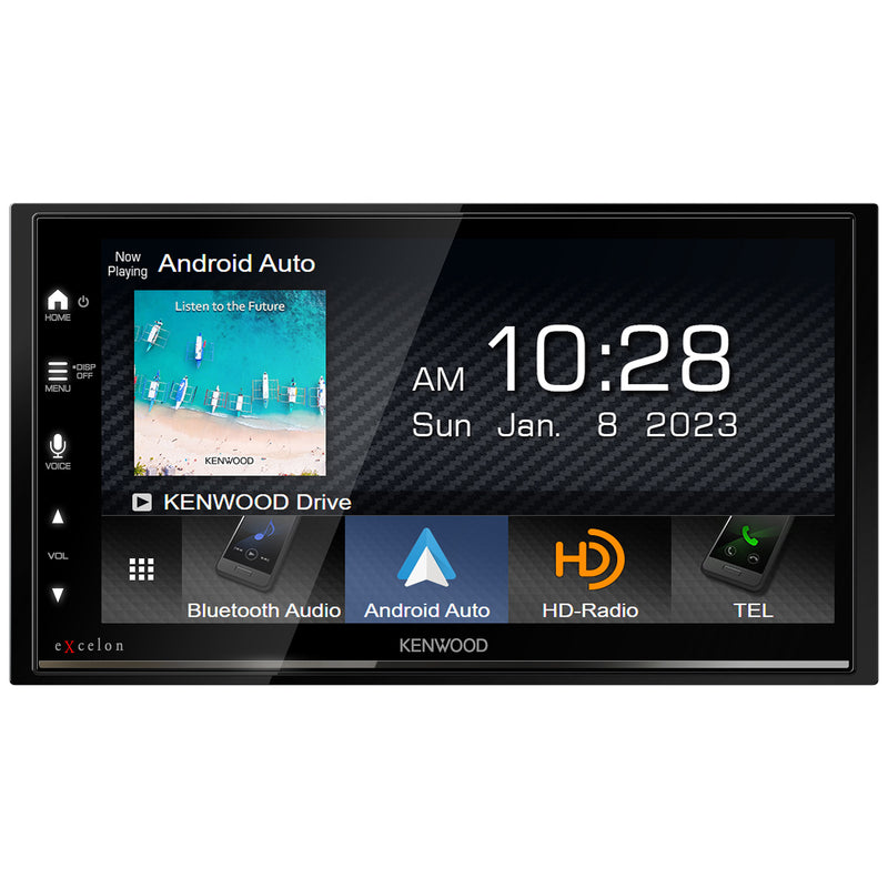 Kenwood Excelon DMX709S 6.8" Apple CarPlay and Android Auto Multimedia Receiver