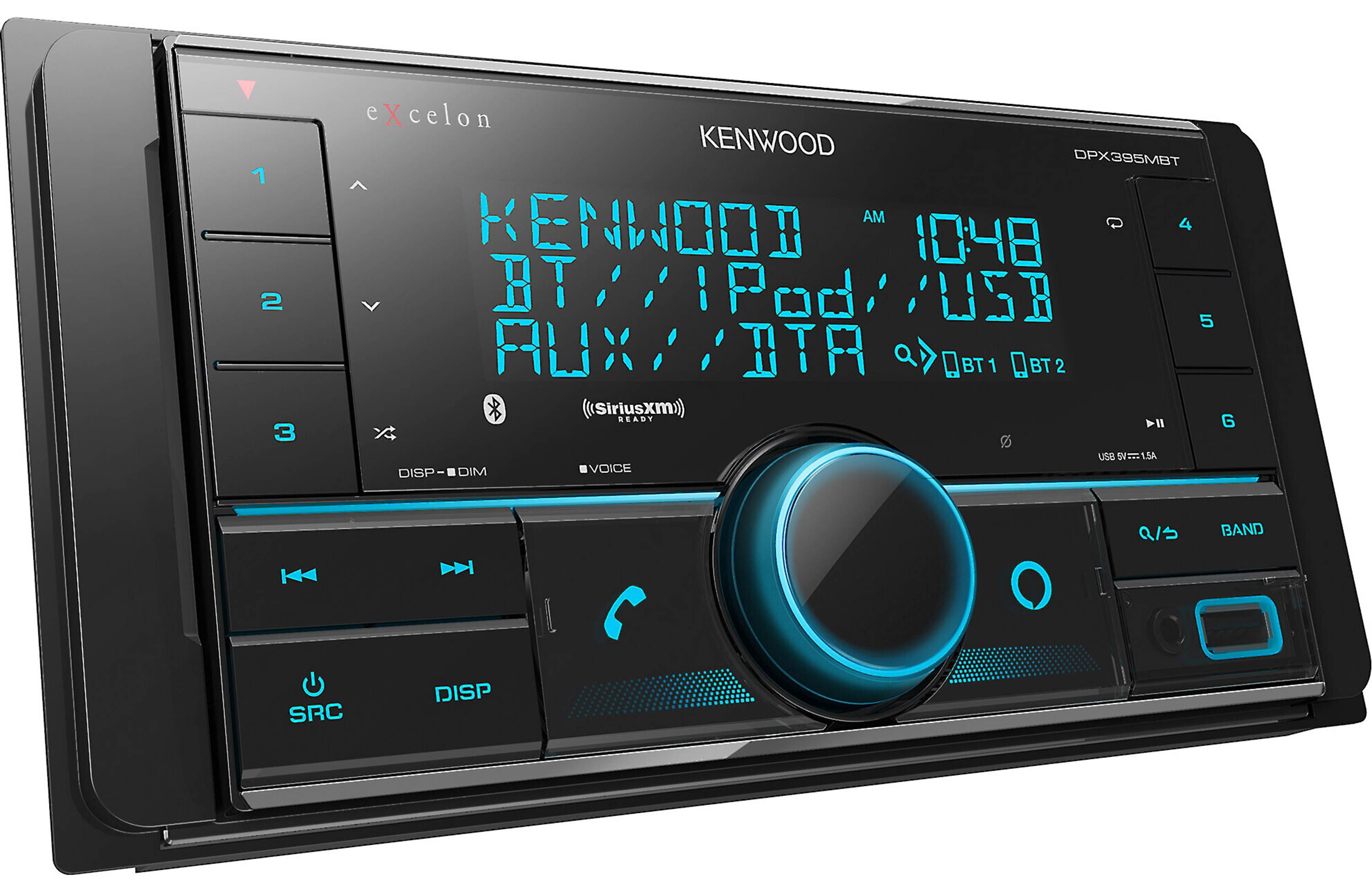 Kenwood DPX395MBT 2-DIN Digital Media Receiver