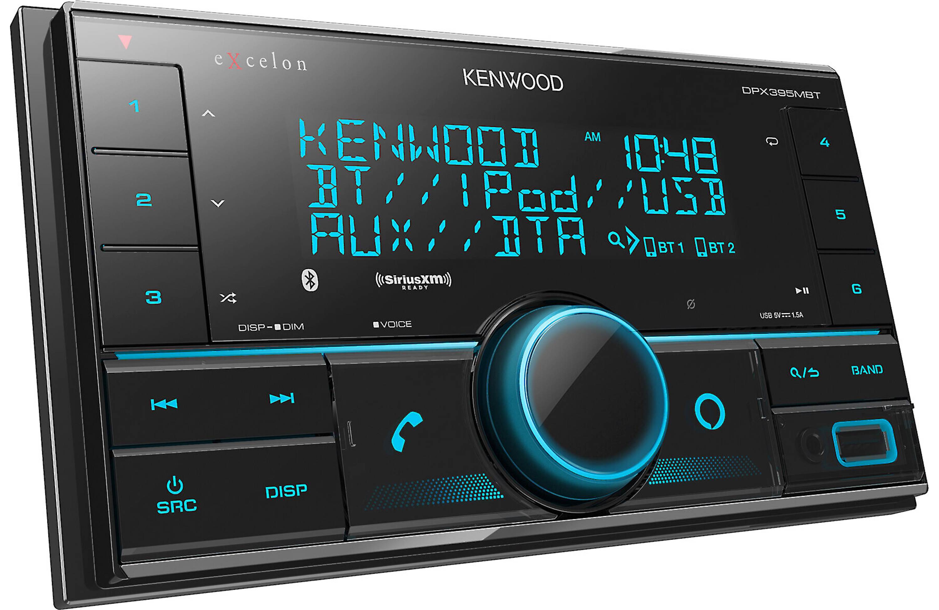 Kenwood DPX395MBT 2-DIN Digital Media Receiver