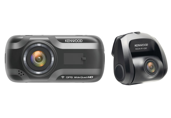 Kenwood DRV-A501WDP High Definition Recording & Wireless Link Dual Camera Package - Freeman's Car Stereo
