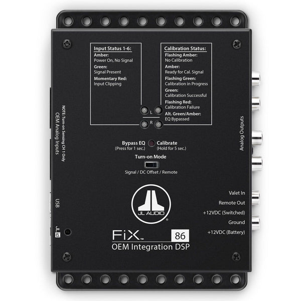 JL Audio FiX-86 - OEM Integration DSP with Automatic Time