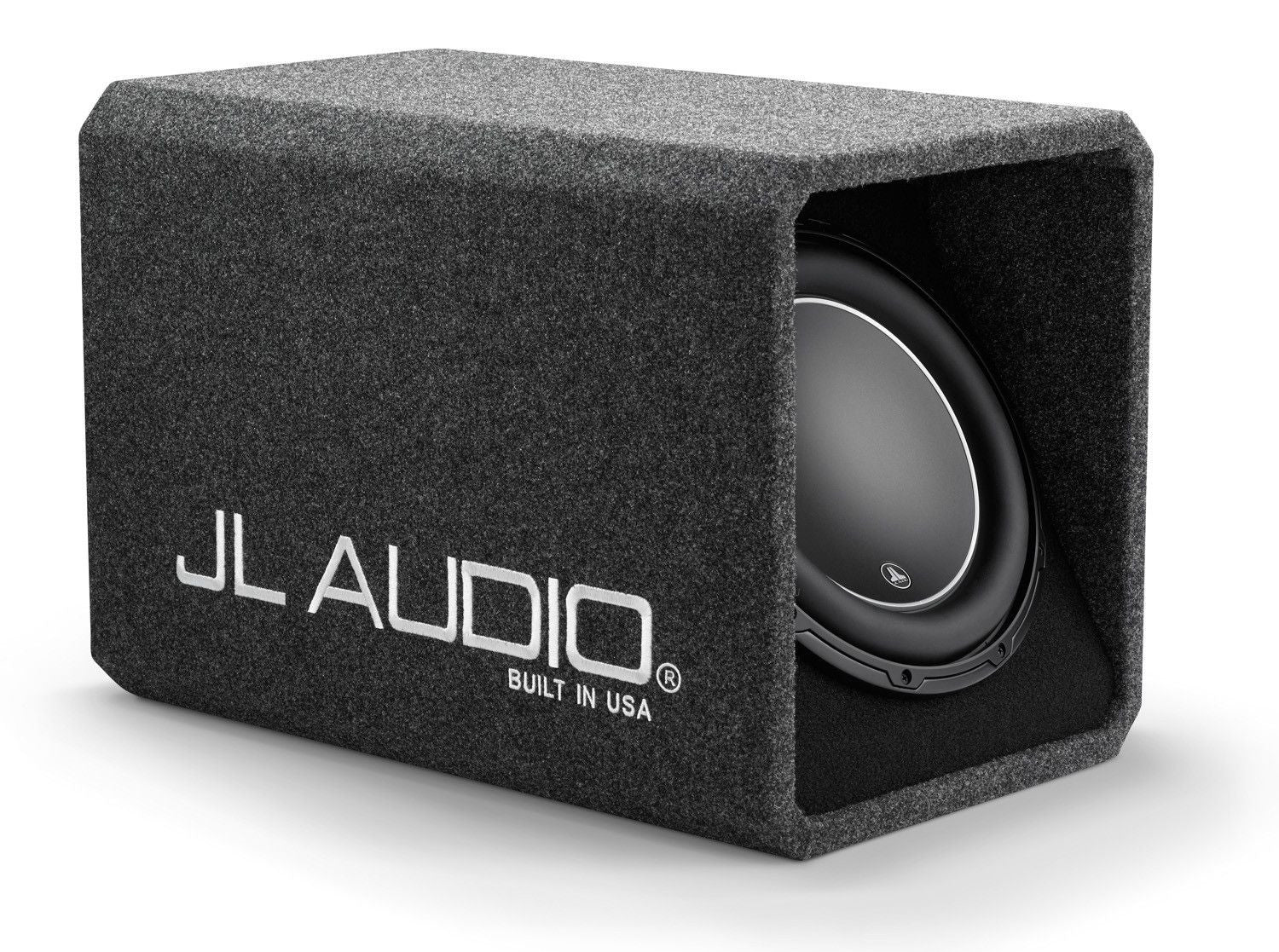 JL AUDIO HO112-W6v3 - Single 12W6v3 H.O. Wedge, Ported, 2 Ω - Freeman's Car Stereo