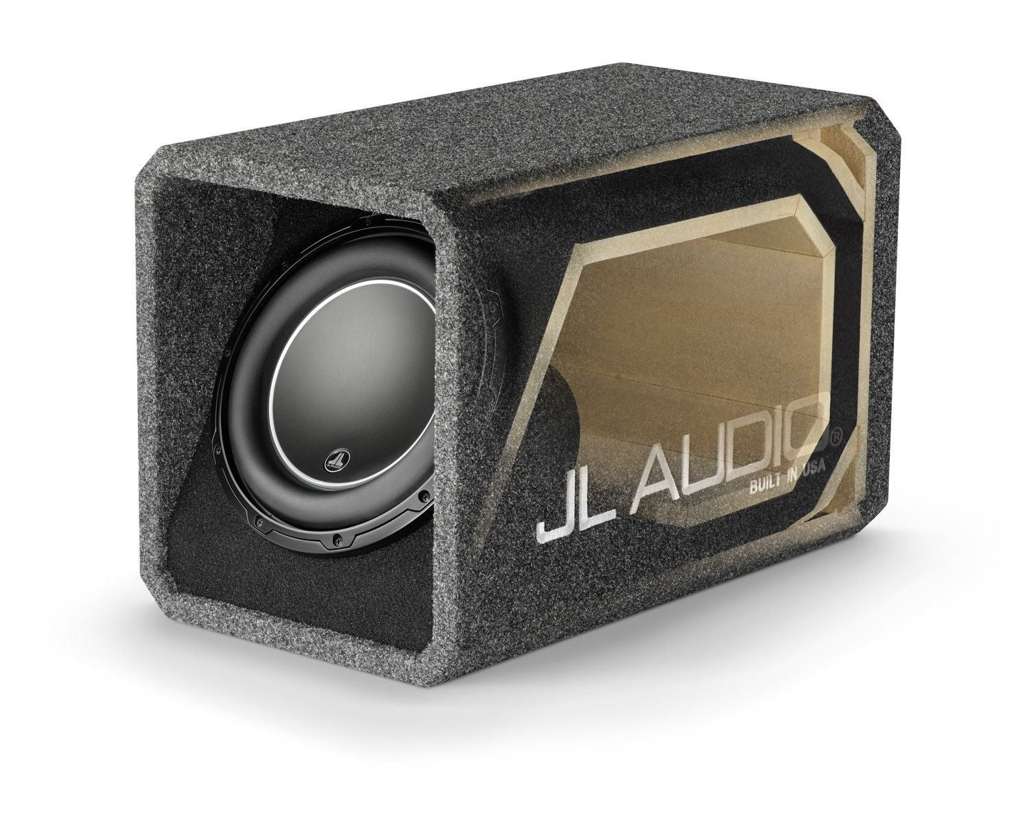 JL AUDIO HO112-W6v3 - Single 12W6v3 H.O. Wedge, Ported, 2 Ω