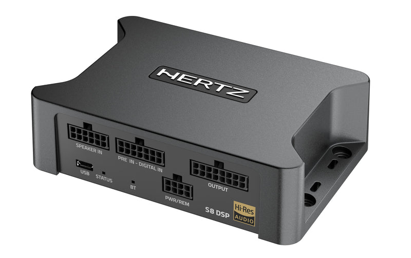 Hertz S8DSP Compact Processor for Cars Motorcycles and Boats