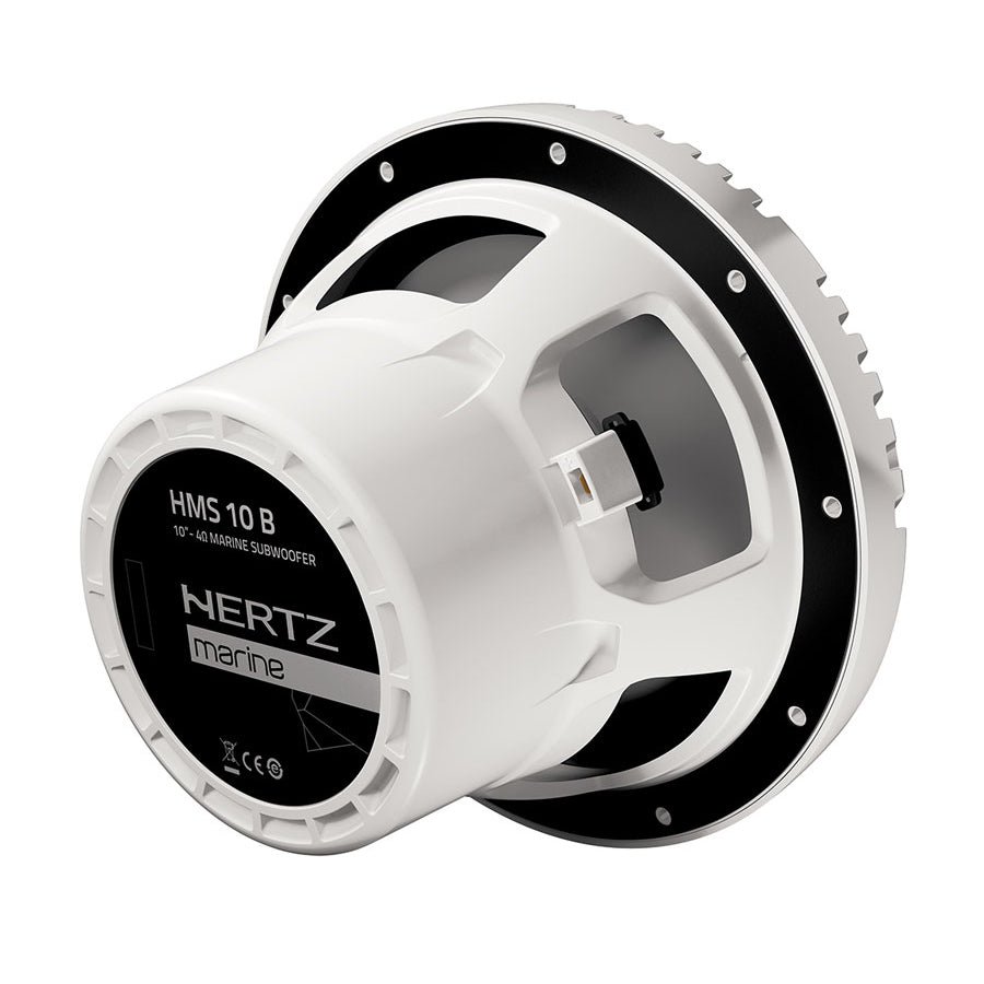 Hertz HMS 10BC - 10" Marine Infinite Baffle Subwoofer - Freeman's Car Stereo