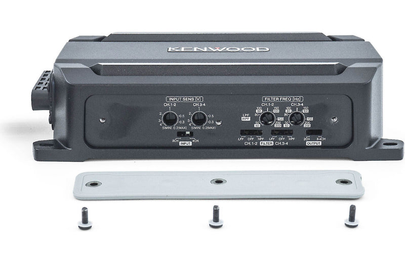 Kenwood KAC-M5014 Compact 4-Channel Powersport Marine Amplifier