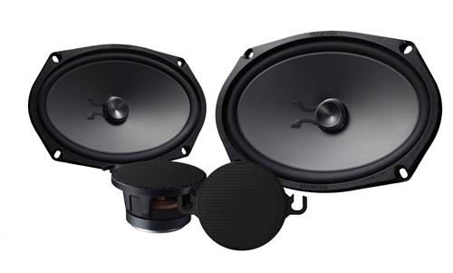 Kenwood eXcelon KFC-XP6902C 6x9 Shallow Woofer and 2.75" Mid/High Speaker - Component Speaker Package, 100W RMS - Freeman's Car Stereo