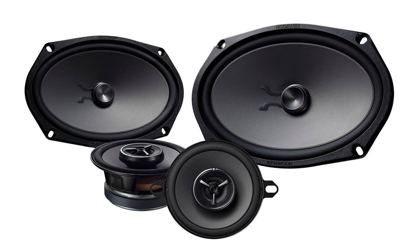 Kenwood eXcelon KFC-XP6903C 6x9 Shallow Woofer and 3.5" 2-Way Midrange - Component Speaker Package, 100W RMS - Freeman's Car Stereo