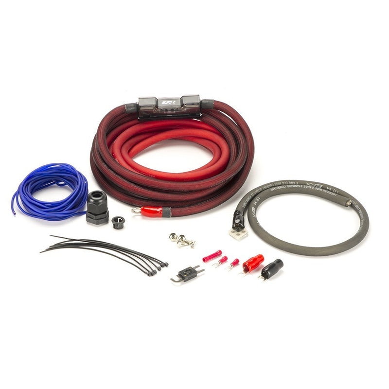 Car Audio 4 Gauge Cable Kit Amp Amplifier Install RCA Subwoofer Sub Wiring  New 