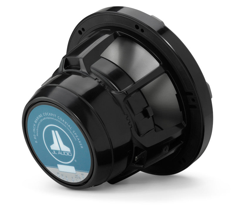 JL Audio M880-CCX-SG-TB/MCS-88CCX5-4-TB 8.8" Marine Speakers - Black w/ Titanium, Sport Grille