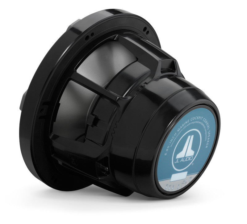 JL Audio M880-CCX-SG-TB/MCS-88CCX5-4-TB 8.8" Marine Speakers - Black w/ Titanium, Sport Grille