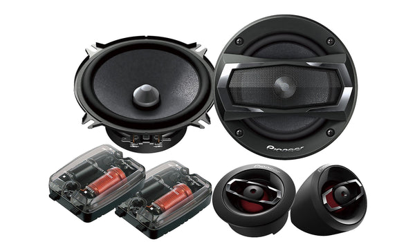 Pioneer TS-A1305C - 5-1/4" Component Speaker Package - Freeman's Car Stereo