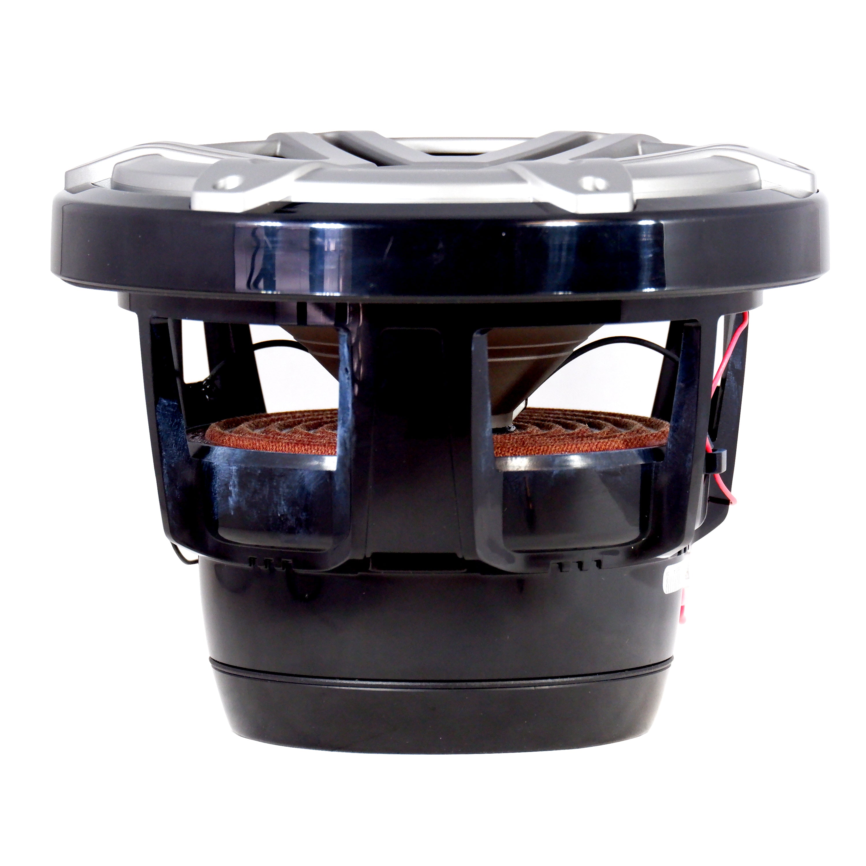 JL Audio M880-CCX-SG-TB/MCS-88CCX5-4-TB 8.8" Marine Speakers - Black w/ Titanium, Sport Grille