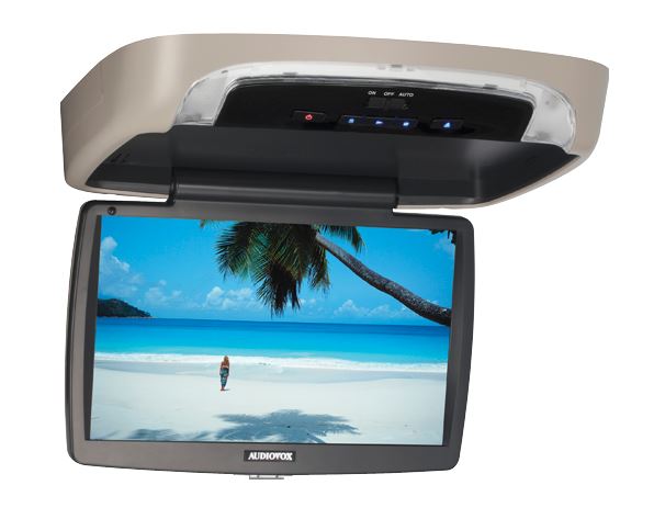 Voxx VODDLX10A - 10.1 inch Hi-Def Overhead Digital Monitor with Built-in DVD Player - Freeman's Car Stereo