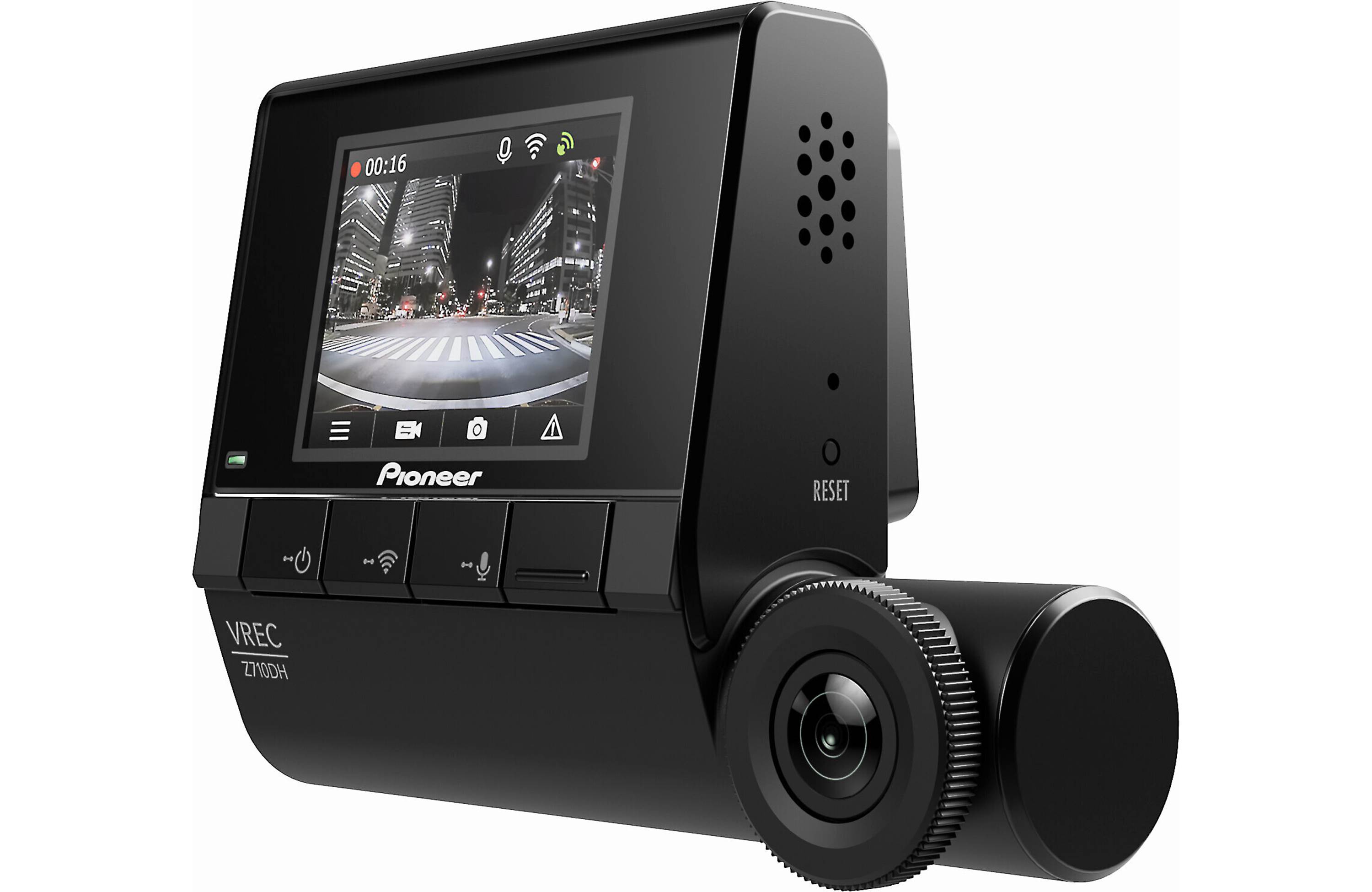 Pioneer VREC-Z710DH HD Dashcam with GPS Wi-Fi and Second HD Camera