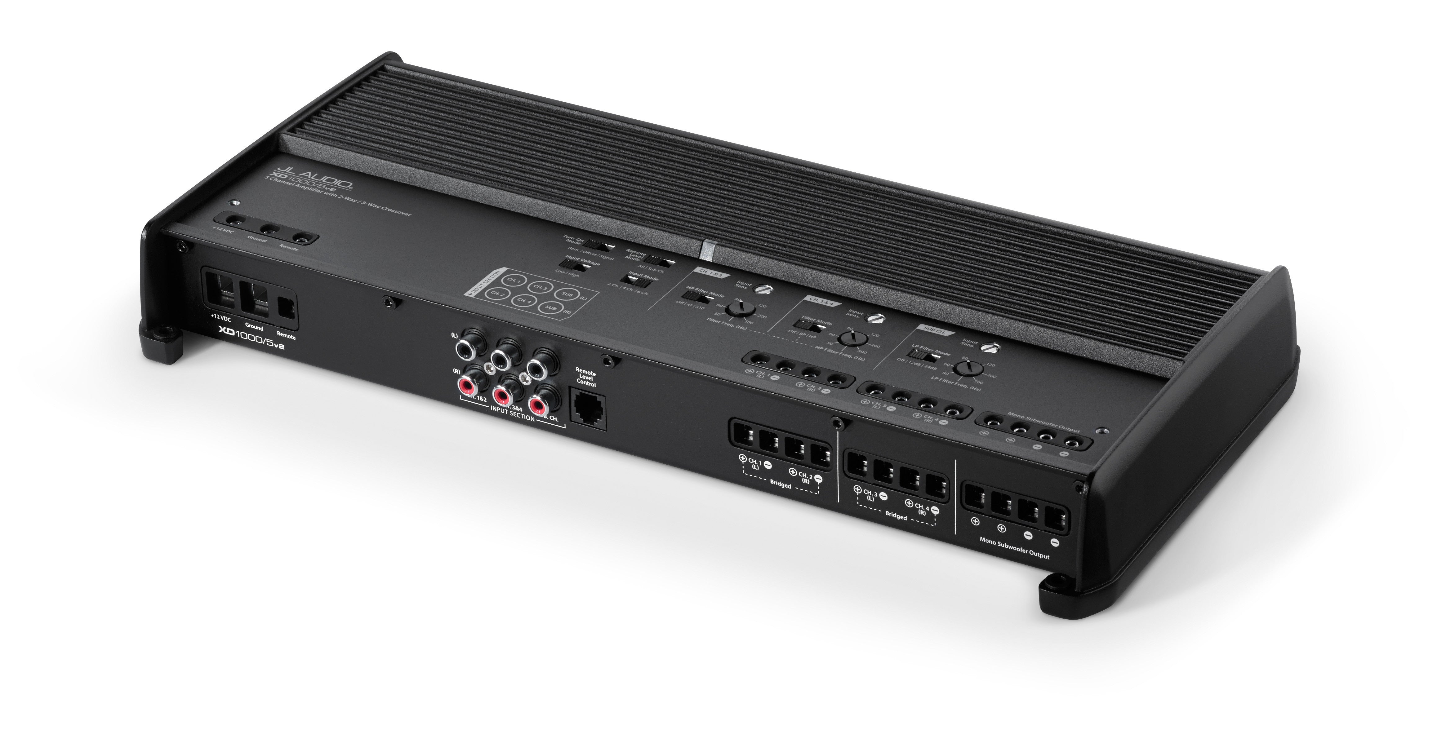 JL Audio XD1000/5v2 - 5-Channel Class D System Amplifier