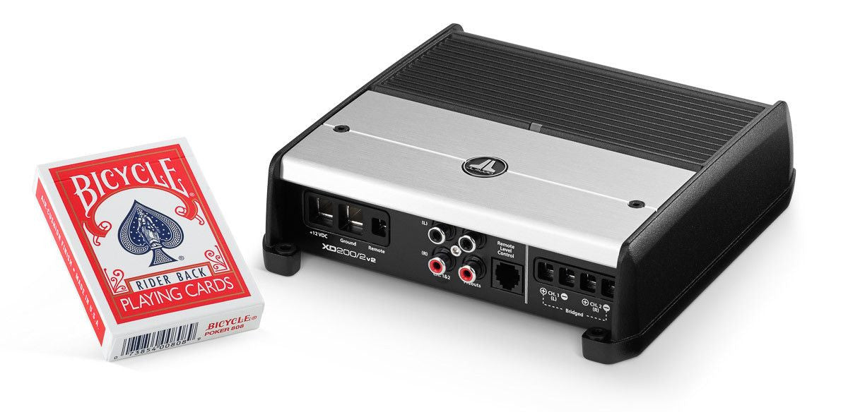 JL Audio XD200/2v2 - 2-Channel Class D Full-Range Amplifier - Freeman's Car Stereo