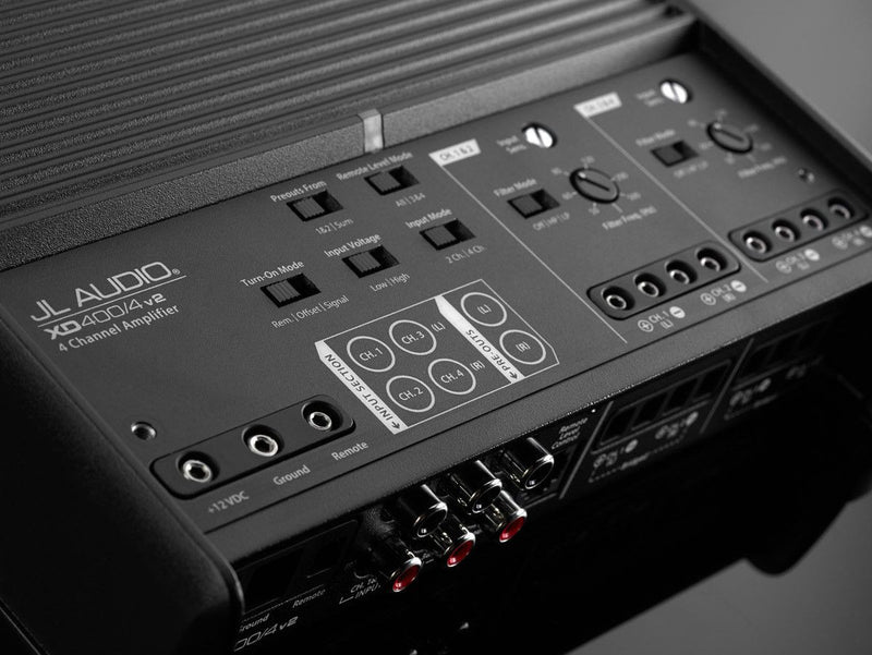 JL Audio XD400/4v2 - 4-Channel Class D Full-Range Amplifier - Freeman's Car Stereo