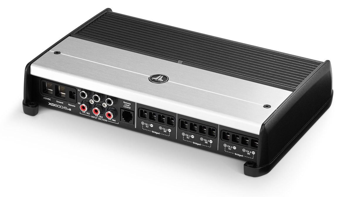 JL Audio XD600/6v2 - 6-Channel Class D Full-Range Amplifier - Freeman's Car Stereo