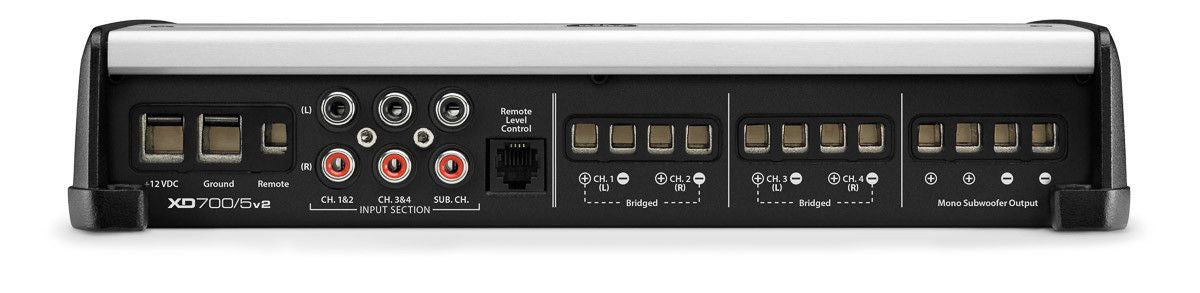 定価164000円！！JL-XD700 5v2 5chパワーアンプ！ JL Audio XD700/5V2 Car Amplifier 5-Channel 700W Class-D Amp 8v Hi