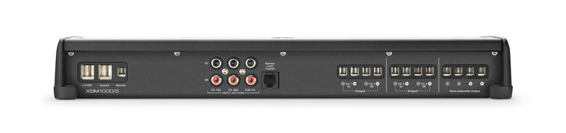 JL Audio XDM1000/5 Amp + 2 pair M650-CCX-CG-WH + 2 M6-8IB-C-GWGW4 Marine Bundle