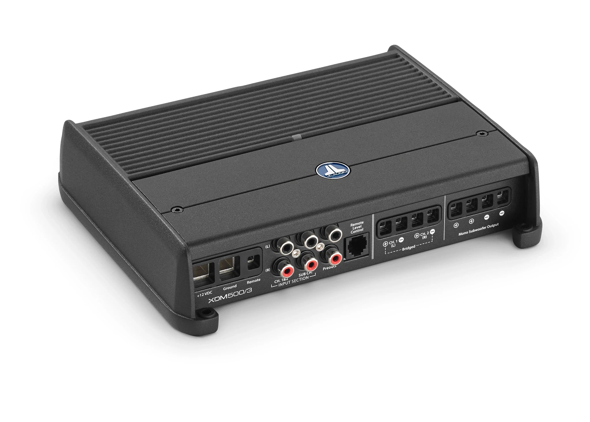 JL Audio XDM500/3 3 Channel Class D, Car/Marine System Amplifier, 500 W