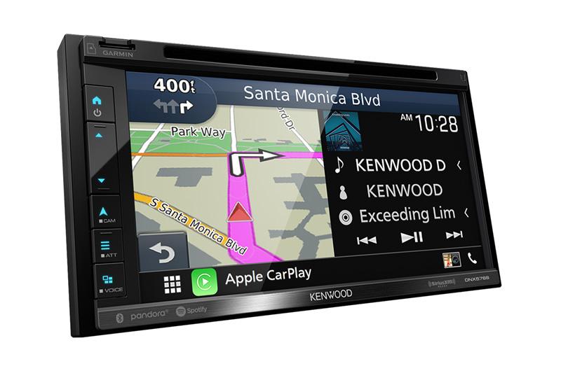 Kenwood DNX576S  - Navigation Apple CarPlay & Android Auto DVD Receiver with Bluetooth - Freeman's Car Stereo