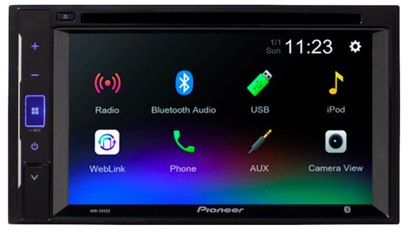 Pioneer AVH-241EX 6.2" WVGA Resitive Clear Type Touch Car Stereo