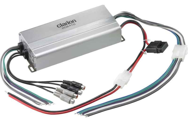 Clarion CMS-651-SWB x2 Pairs Marine Speakers + XC2410 Marine Amplifier Bundle