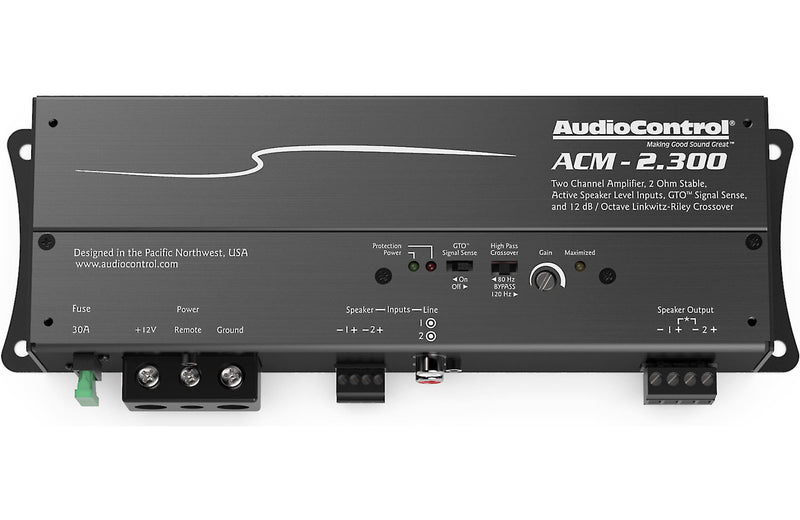 Audio Control ACM-2.300 2-Channel Amplifier - Freeman's Car Stereo