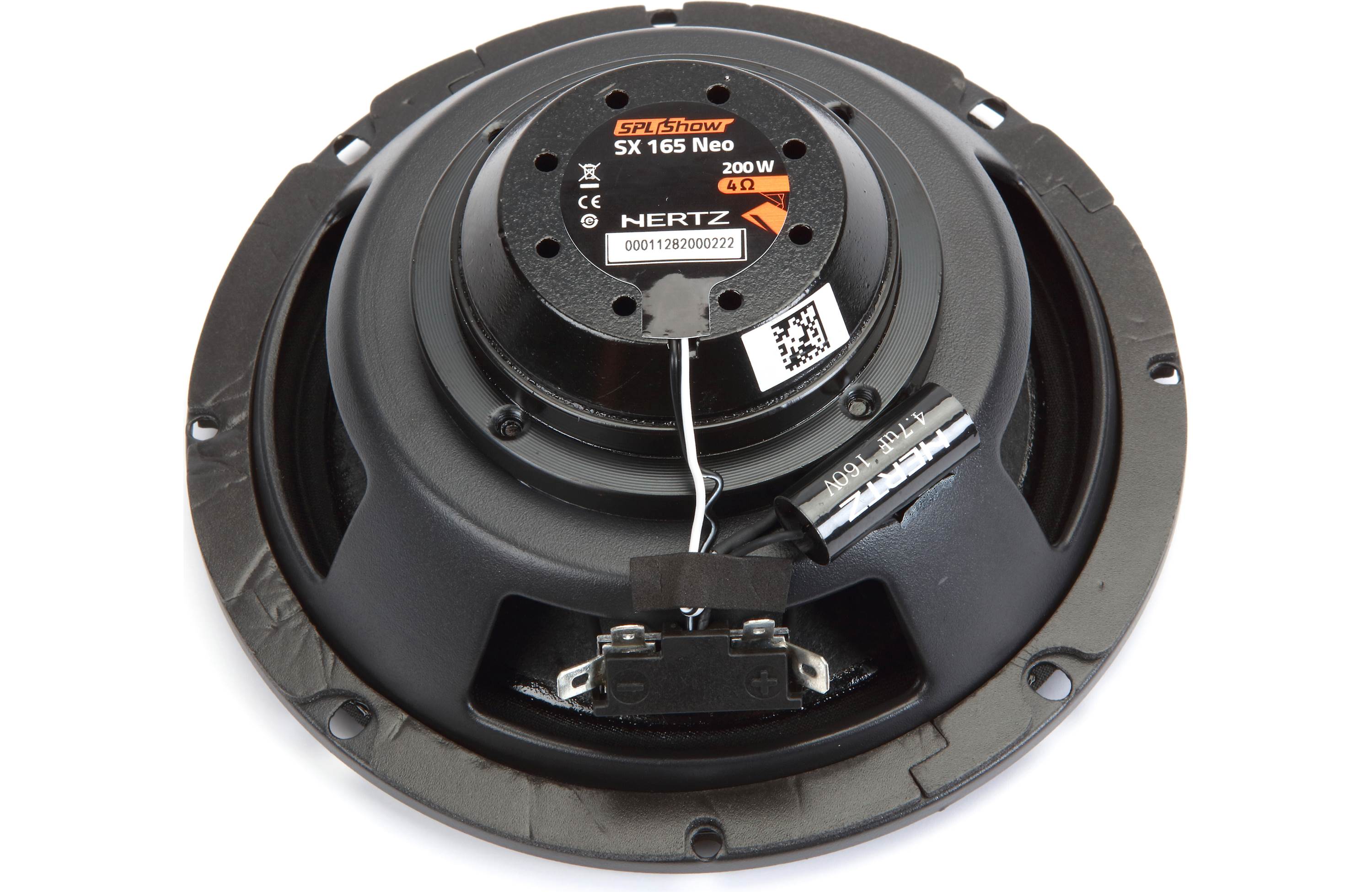 Hertz SX165NEO 6.5" Coaxial Powersport Speakers, 4 Ohm, 200 W