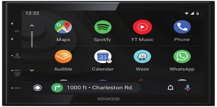 Kenwood DMX4707S 6.8" Media Receiver Apple CarPlay & Android Auto Media Receiver - Freeman's Car Stereo