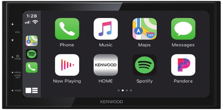 Kenwood DMX4707S 6.8" Media Receiver Apple CarPlay & Android Auto Media Receiver - Freeman's Car Stereo