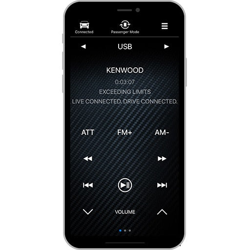 Kenwood Excelon DMX907S 6.95" 6.95" Wireless Apple CarPlay & Android Auto Media Receiver - Freeman's Car Stereo