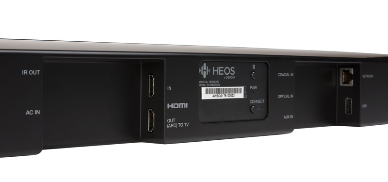DENON HEOS HomeCinema HS2 Powered 2.1-channel sound bar with wireless subwoofer, Wi-Fi®, and Bluetooth® - Freeman's Car Stereo