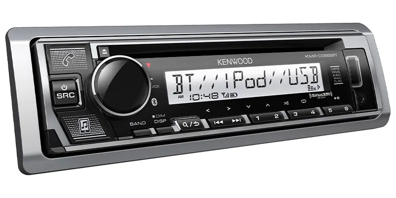 Kenwood KMR-D382BT 1-DIN Marine CD Receiver